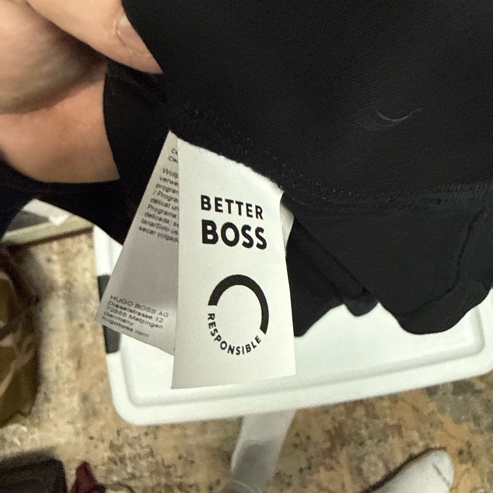BOSS Black Short-Sleeve Polo - Picture 3 of 5